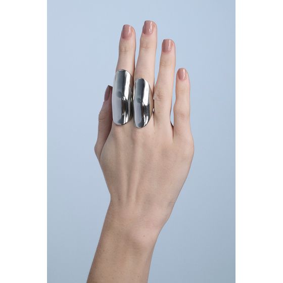 Kit de Aneis Mel Metal Classics Prata Boho